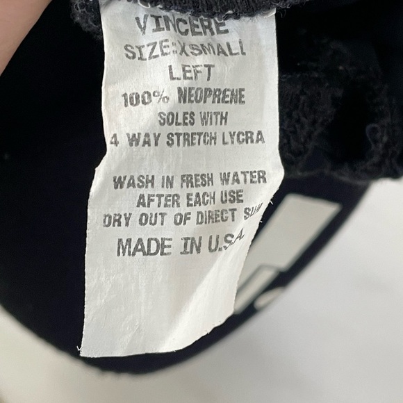 Vincere, XS, black neoprene sand socks, foot protection, sand soccer, water sock - Picture 5 of 6